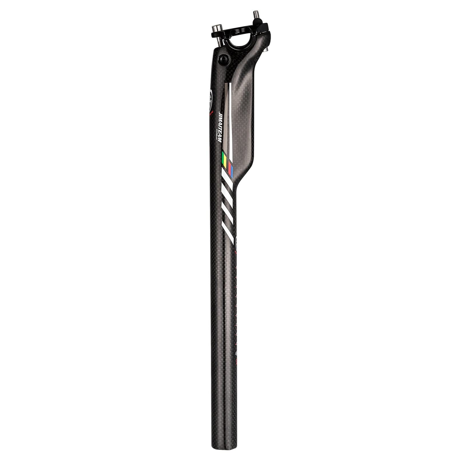 KBBKIC 3K Full Carbon Fiber Mountain Bike Seatpost - 31.6x400mm Lightweight Aerodynamic MTB Saddle Post for Road & Mountain Bikes - Perfect for Racing, Trail Riding and Commuting
