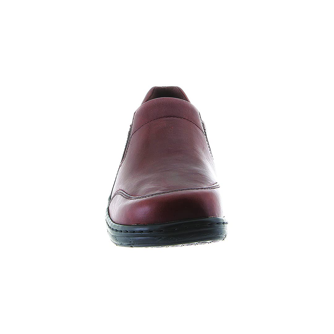 Klogs Arbor Men's Comfortable Slip-Resistant Work Shoes - Non-Slip Leather Loafers for Nurses, Chefs & Restaurant Workers - Perfect for Healthcare, Food Service & Industrial Workplaces