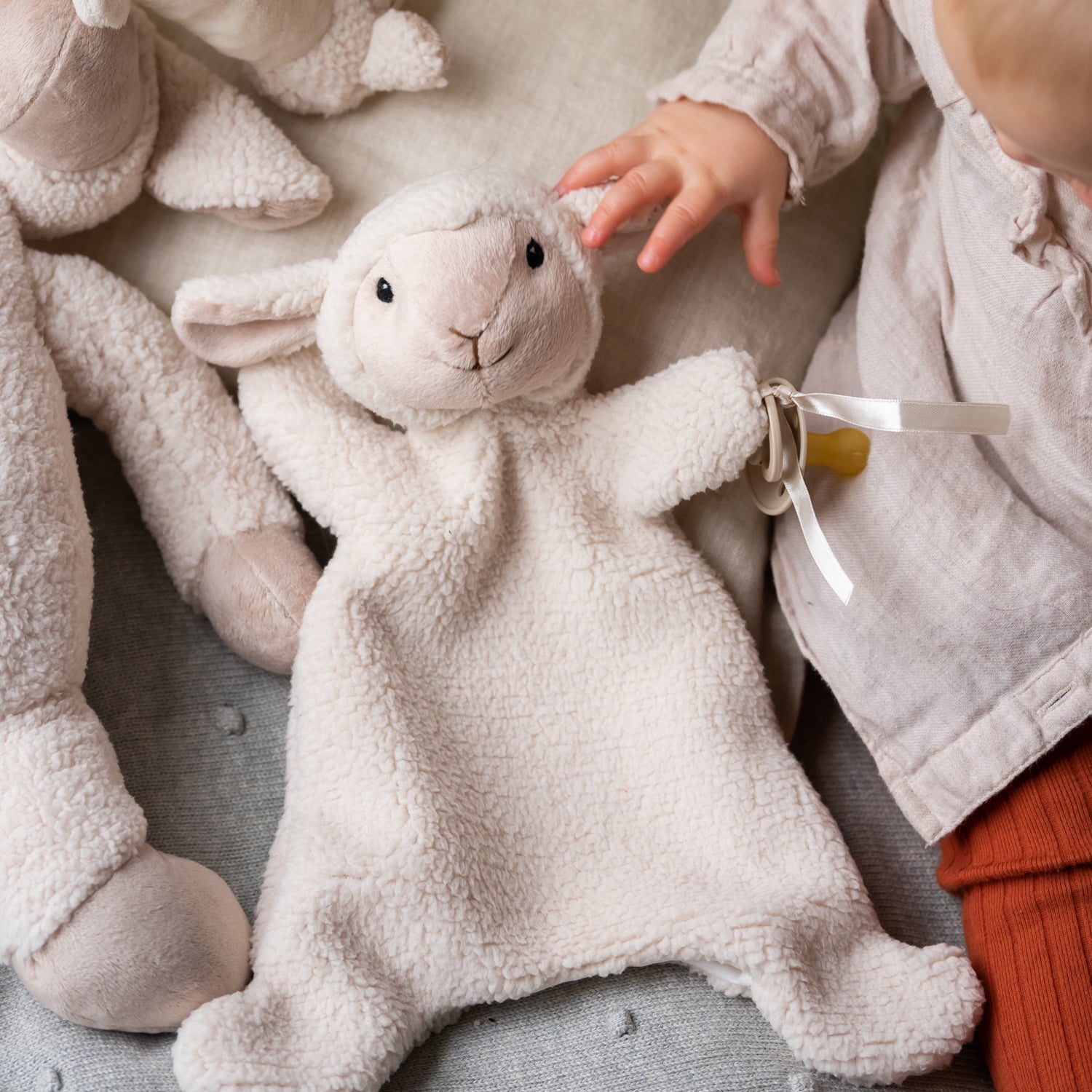 Personalized Newborn Blue Sheep Baby Gift Set - Perfect for Baby Showers, Christenings & First Birthday Presents