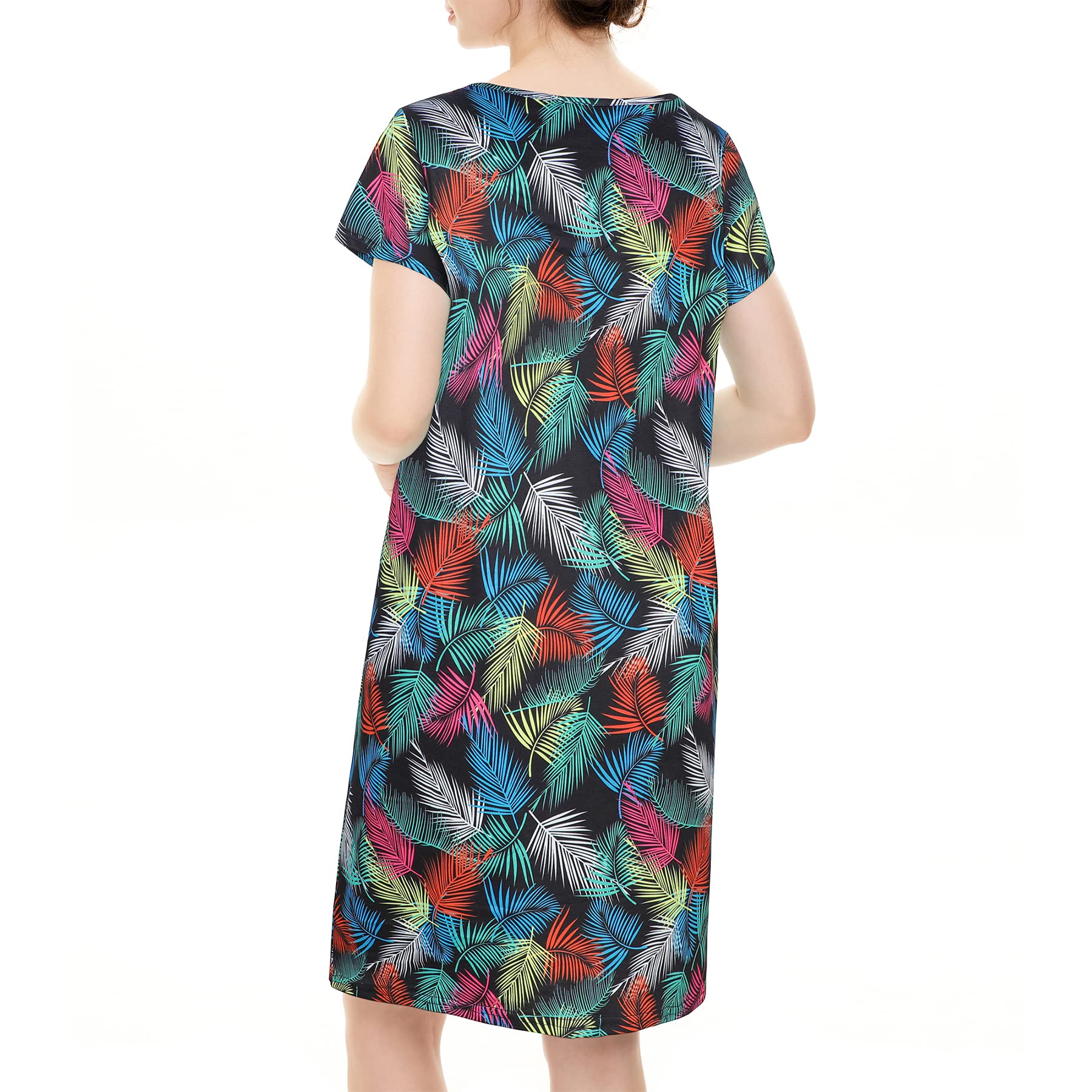 Zando Women's Cotton Nightgowns - Soft & Comfortable Sleepwear for Adults - Perfect for Relaxing at Home or Overnight Stays