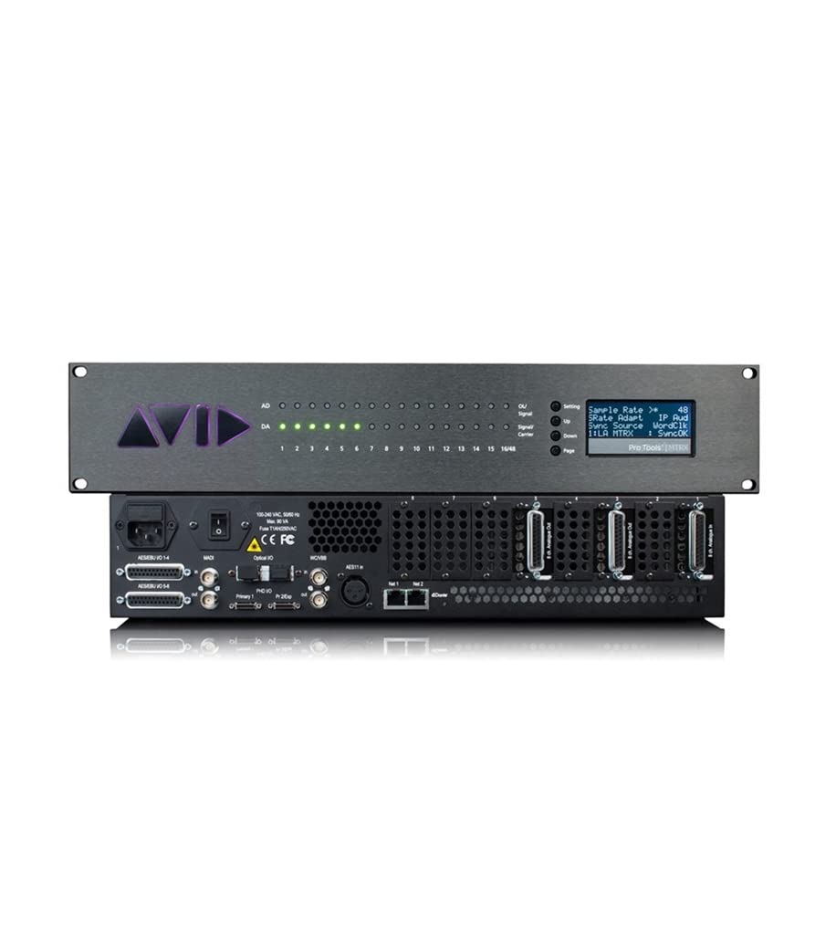 Avid Pro Tools | MTRX Studio Audio Interface with MADI & Pro|Mon - Professional Music Production, Recording & Mixing for Studios & Home Setups