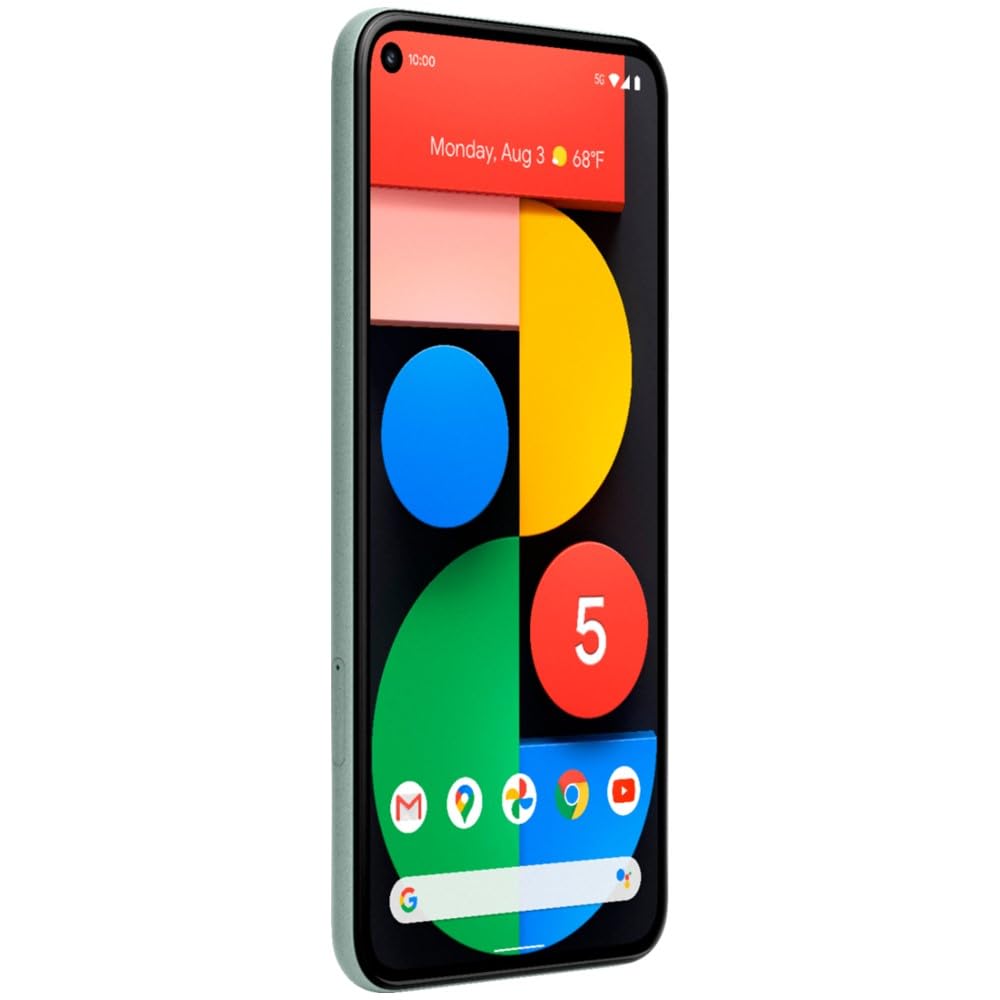 Google Pixel 5 5G Unlocked Smartphone - 128GB Storage, 8GB RAM, 6.0