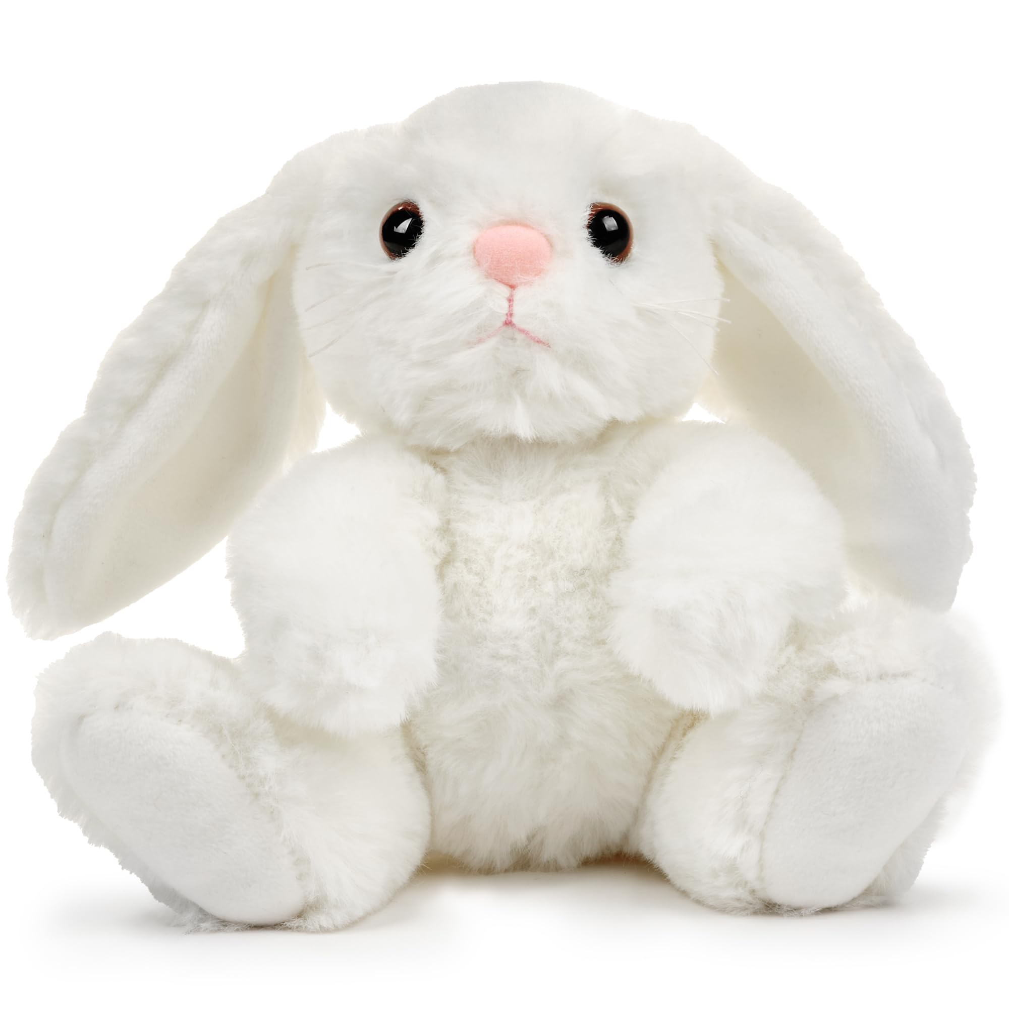 Bearington Lil’ Whisker The Bunny Plush - 6 Inch Soft Easter Bunny Stuffed Animal Toy for Kids, Easter Basket Stuffers, Baby Shower Gift & Nursery Decor (Cute Grey Bunny Plushie) - Perfect for Easter Gifts, Spring Decorations & Children's Bedtime Cuddles