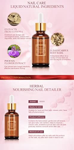 OEDO 30ML Nail Fungus Treatment - Antifungal Foot Care Essence for Toenail Fungus Removal - Anti-Infective Gel for Paronychia & Onychomycosis - Perfect for Athletes, Pedicures & Daily Foot Care
