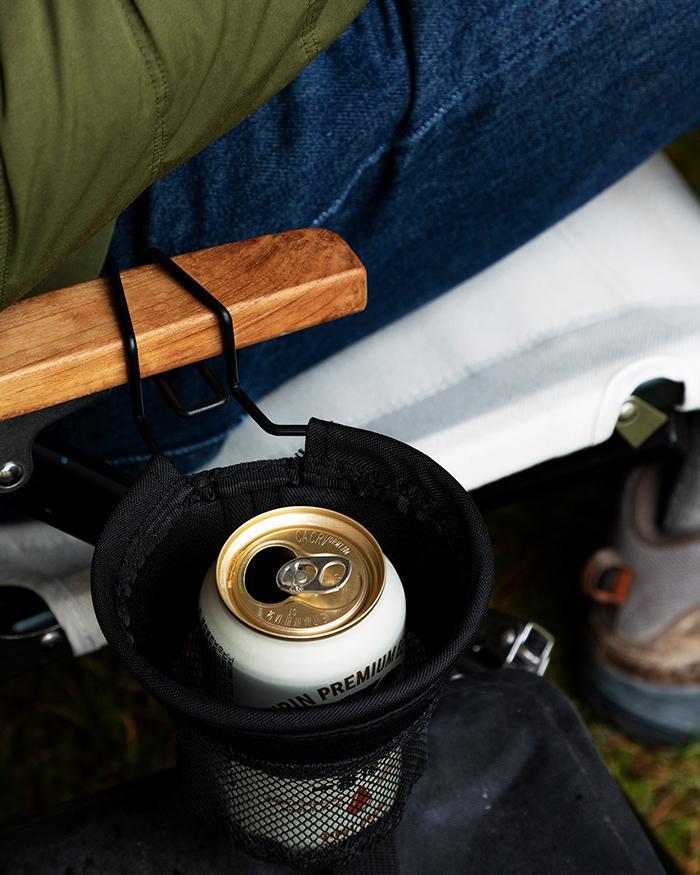Portable Low Chair Cup Holder - Adjustable Drink Holder for Camping, Beach, Picnic, and Outdoor Relaxation