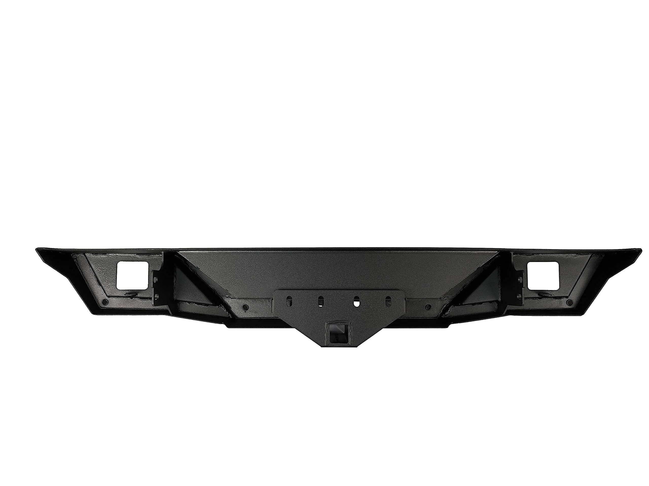 NIXON OFFROAD Front Bumper Replacement for 2007-2017 Jeep Wrangler JK JKU with Fog Light Mounts - Heavy Duty Steel Off-Road Bumper for Enhanced Protection & Style (Perfect for Trail Riding & Off-Road Adventures)