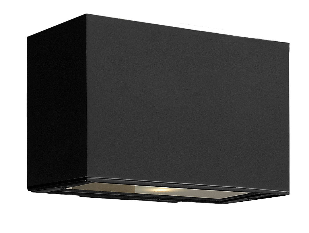Atlantis LED Wall Mount Light Fixture - Satin Black Finish - Modern & Dimmable for Living Room, Bedroom, or Hallway Lighting
