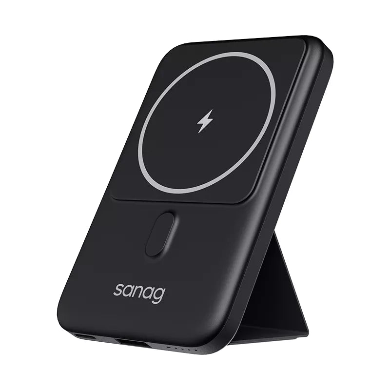Sanag C06 Magnetic Wireless Fast Charging Power Bank 10000mAh - Portable Battery Pack for iPhone 15/14/13/12, Samsung Galaxy, AirPods | Perfect for Travel, Camping & Emergency Charging