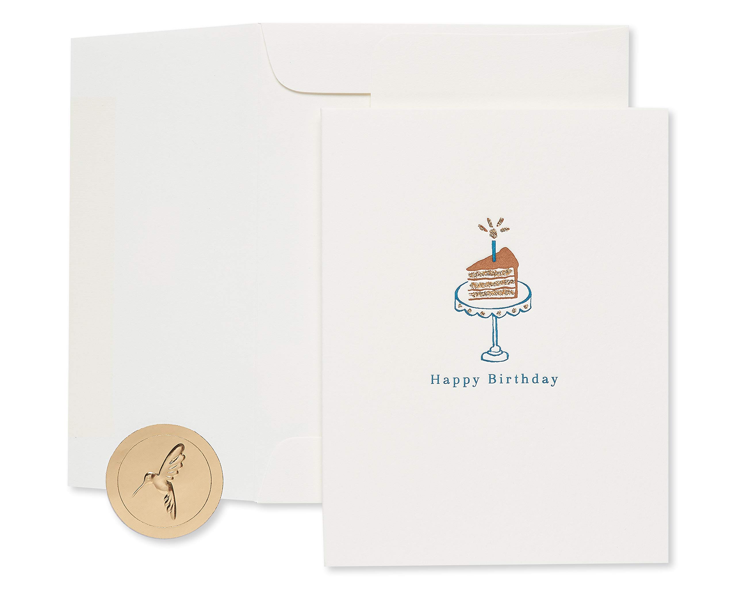 Premium Papyrus Blank Birthday Card - Elegant Handmade Greeting Card for Birthdays, Anniversaries & Special Occasions - Perfect for Gift Giving, Party Invitations & Personal Messages