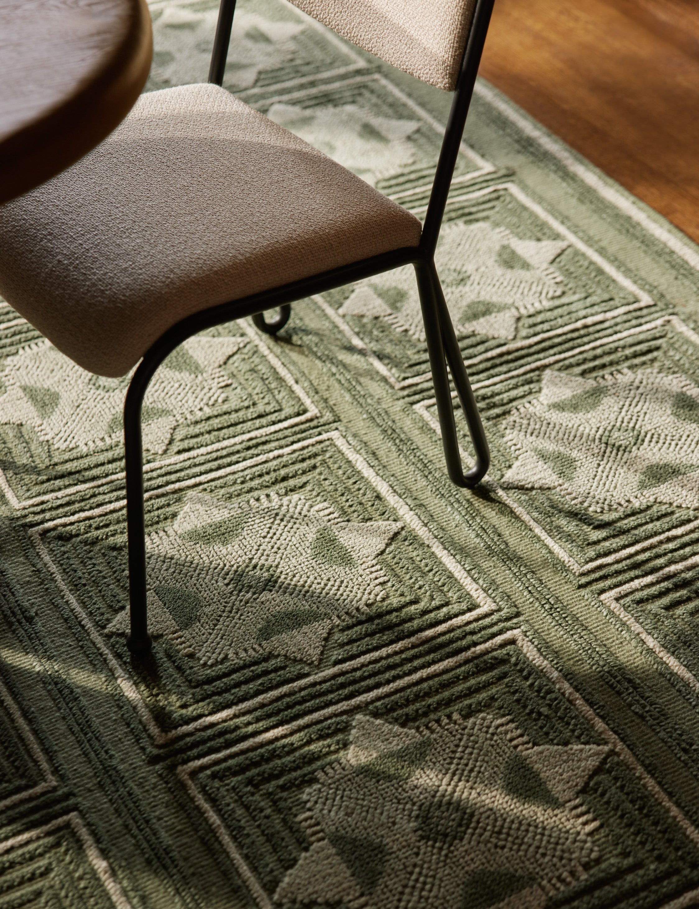 Aimee Song Carlisle Hand Knotted Wool Rug - Soft & Durable for Living Room, Bedroom, or Office Decor