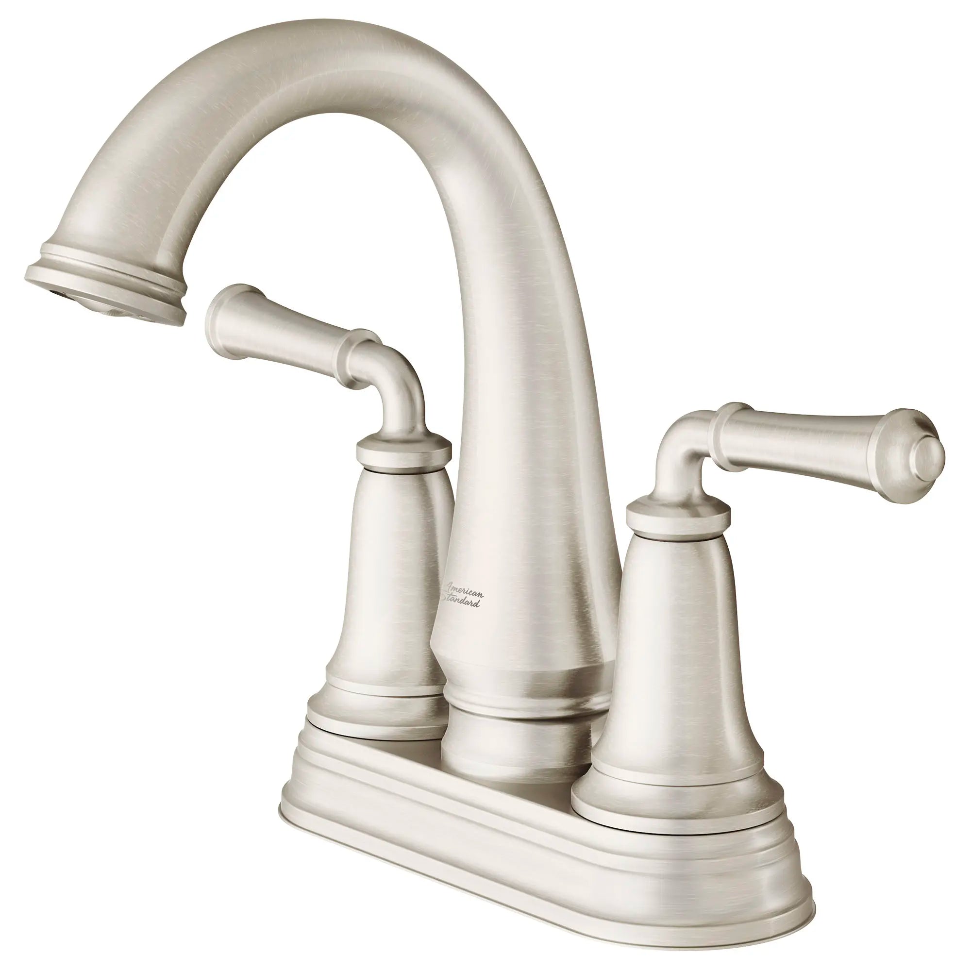 Delancey® 4 Inch Centerset 2 Handle Bathroom Faucet - 1.2 GPM/4.5 LPM Water-Saving Design with Lever Handles - Perfect for Small Bathrooms, Powder Rooms & Guest Baths