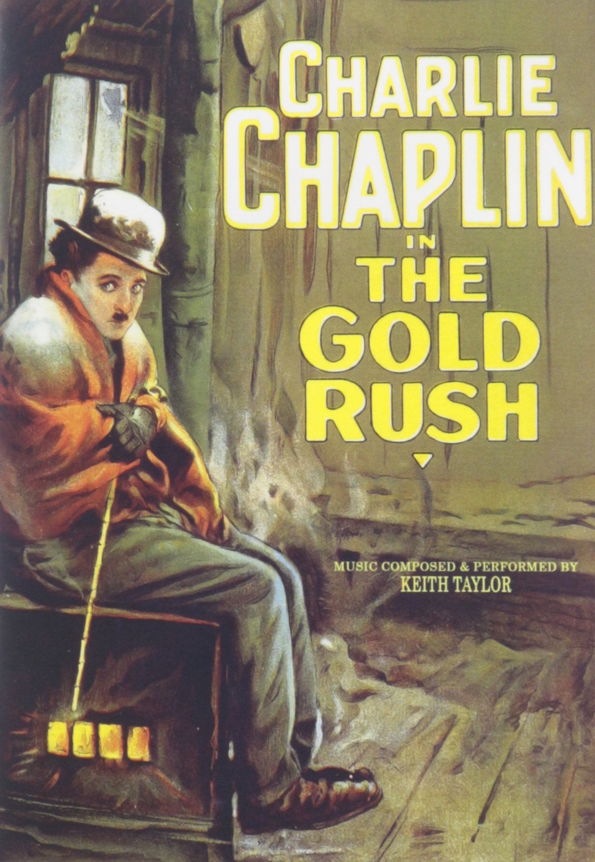 Charlie Chaplin in The Gold Rush - Classic Silent Film DVD - Perfect for Movie Collectors & Film History Enthusiasts - Great for Home Theater Nights & Vintage Cinema Lovers