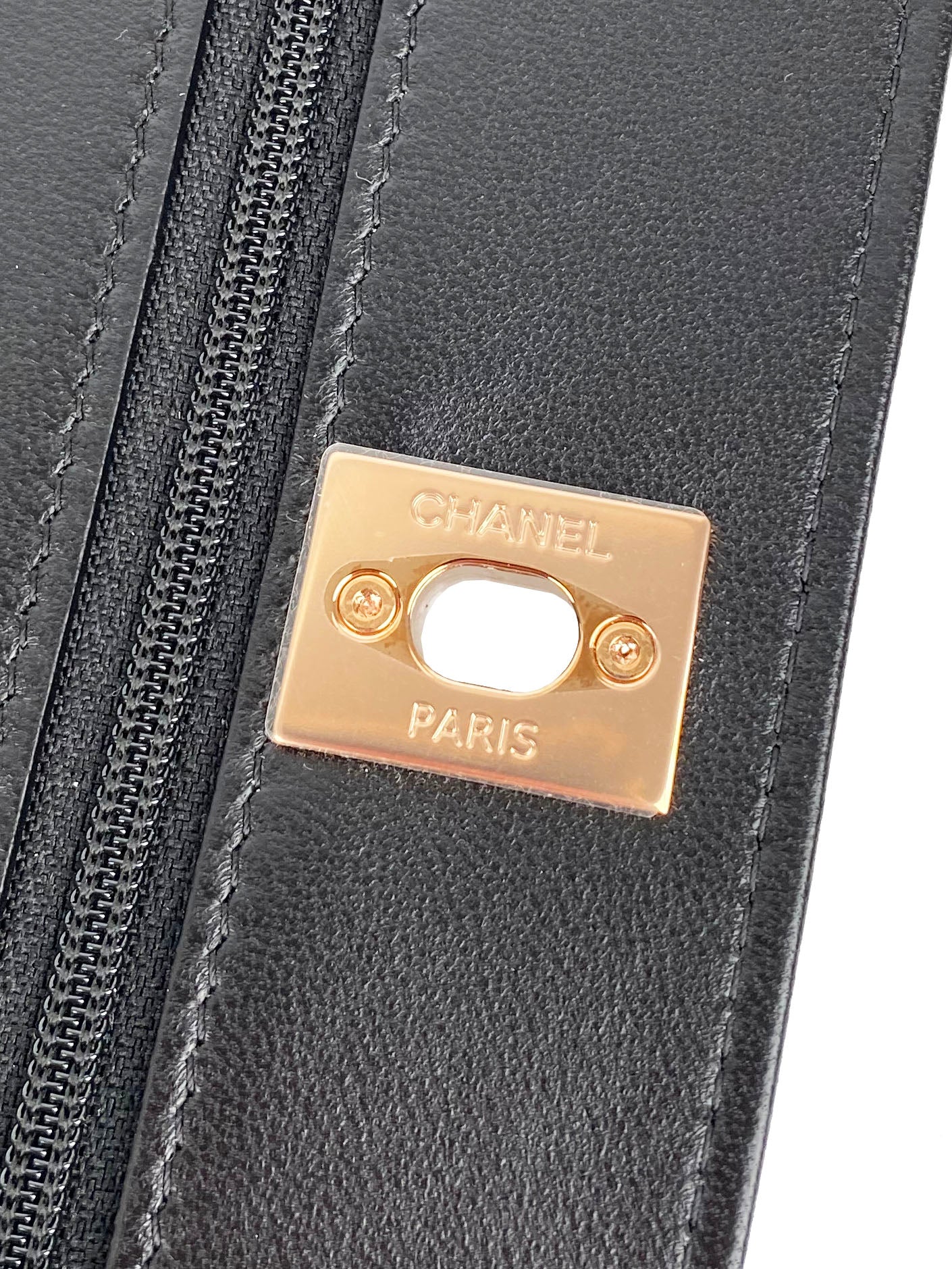 Chanel Black Trendy Wallet on Chain with Rose Gold Hardware - Stylish Crossbody Bag for Women, Perfect for Evening Parties, Date Nights & Special Occasions