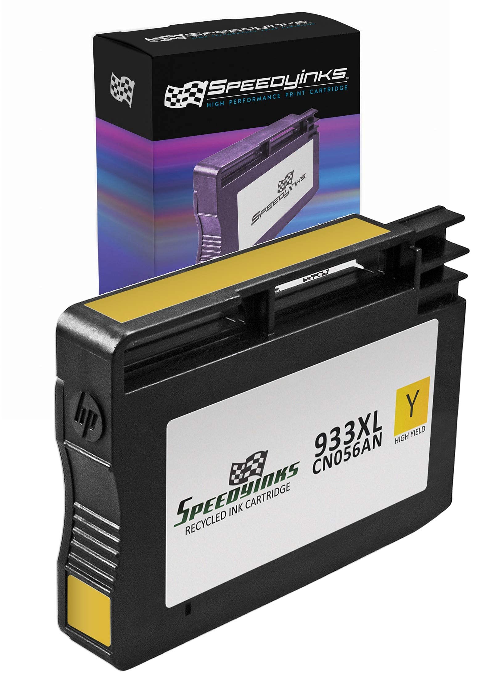 High-Yield HP 933XL CN056AN Compatible Ink Cartridge Replacement (Yellow) - Works with HP OfficeJet 6100, 6600, 6700, 7110, 7510, 7610, 7612, 7620 Printers - Perfect for Home & Office Printing, Documents, Photos & Reports