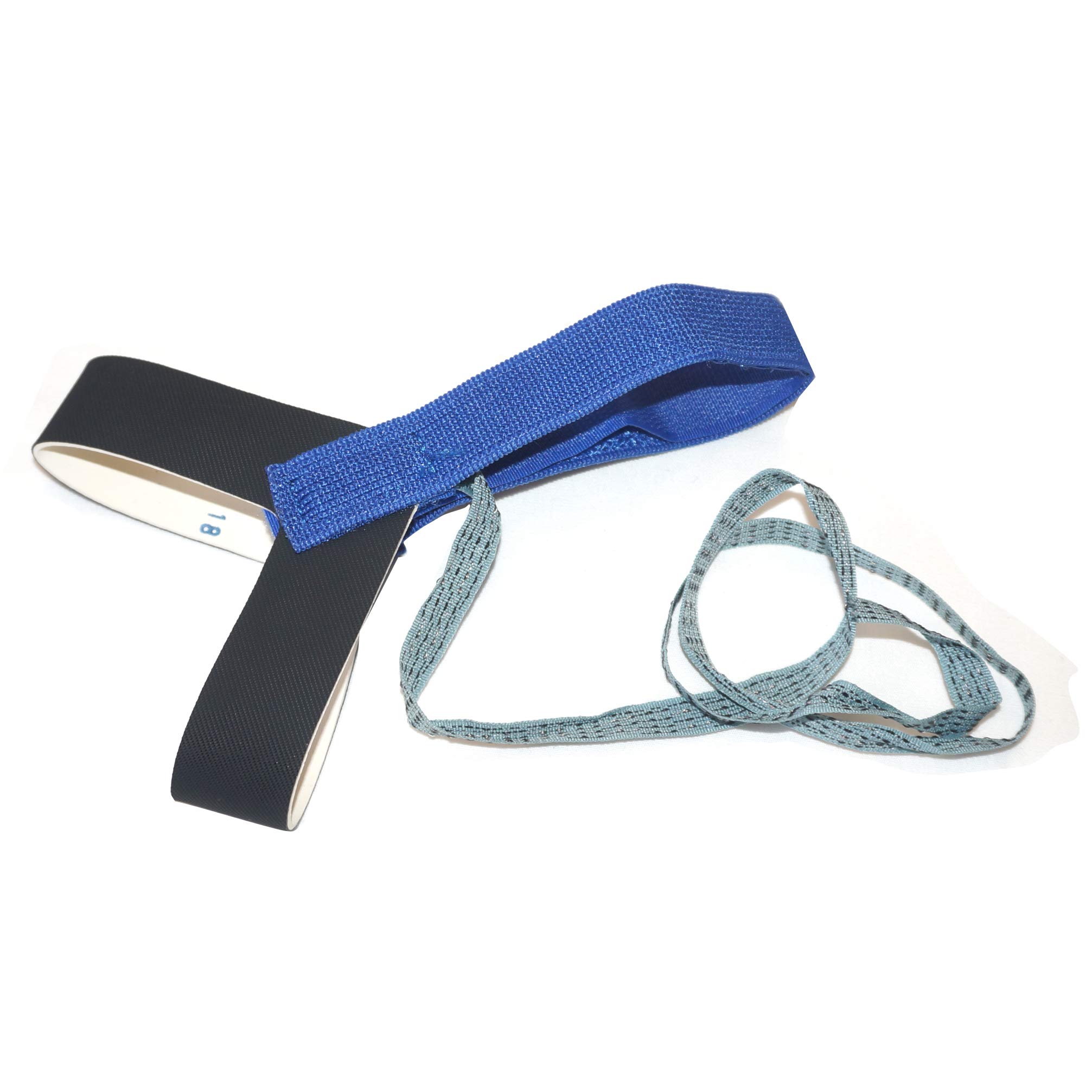 Adjustable One Size Fits All Anti Static 1M Ohm ESD Reusable Foot Heel Straps - Premium Quality for Grounding, Static Removal & Electronics Protection (20-Pack, Blue) - Ideal for Electronics Work, Laboratories & Industrial Safety