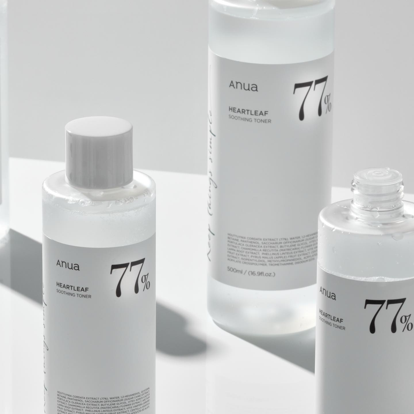 ANUA Heartleaf 77% Soothing Toner 250ml - Korean Skincare for Sensitive & Acne-Prone Skin - Hydrating & Calming Facial Toner for Daily Skincare Routine