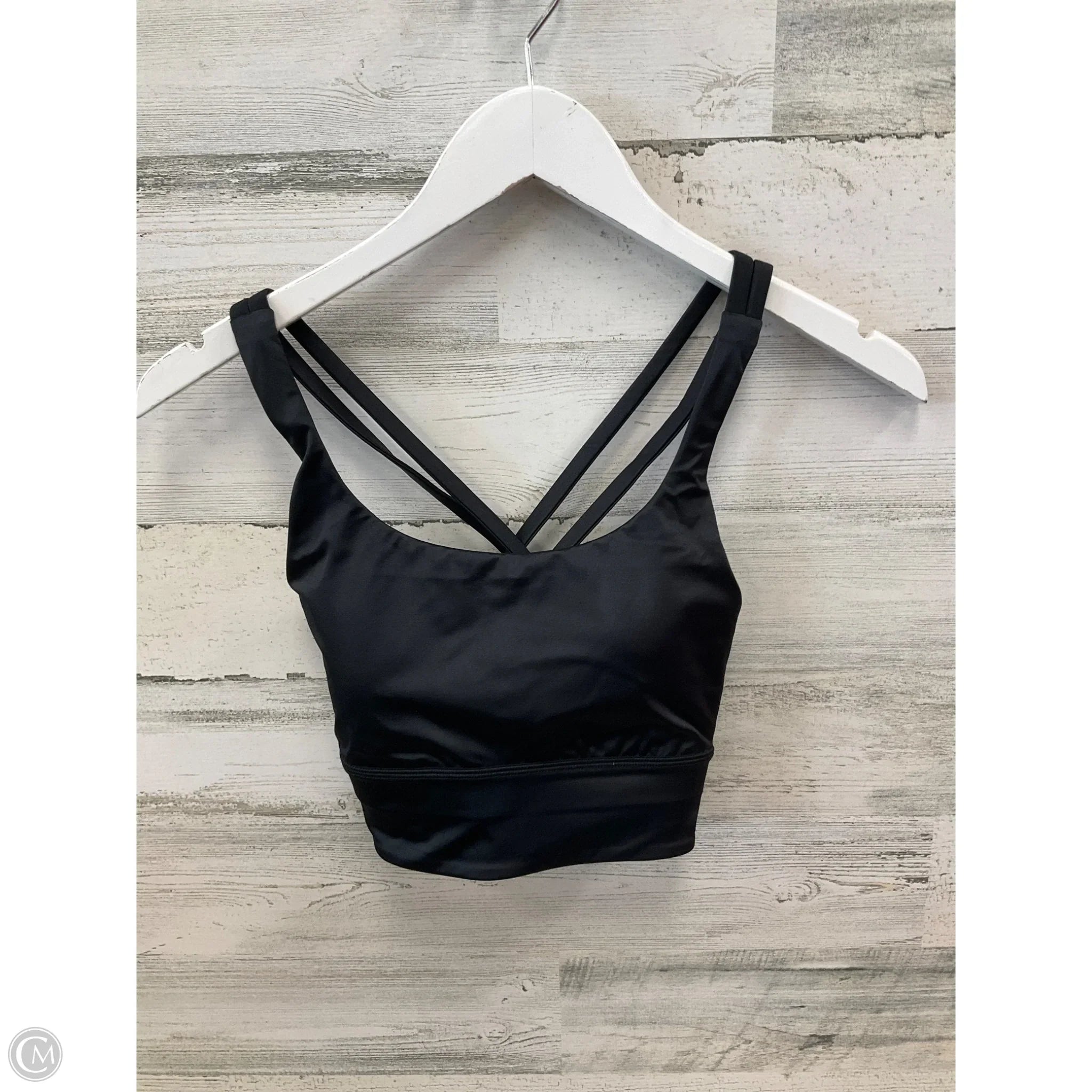 Lululemon Black Athletic Sports Bra Size 4 - High Support Workout Top for Running, Yoga & Gym