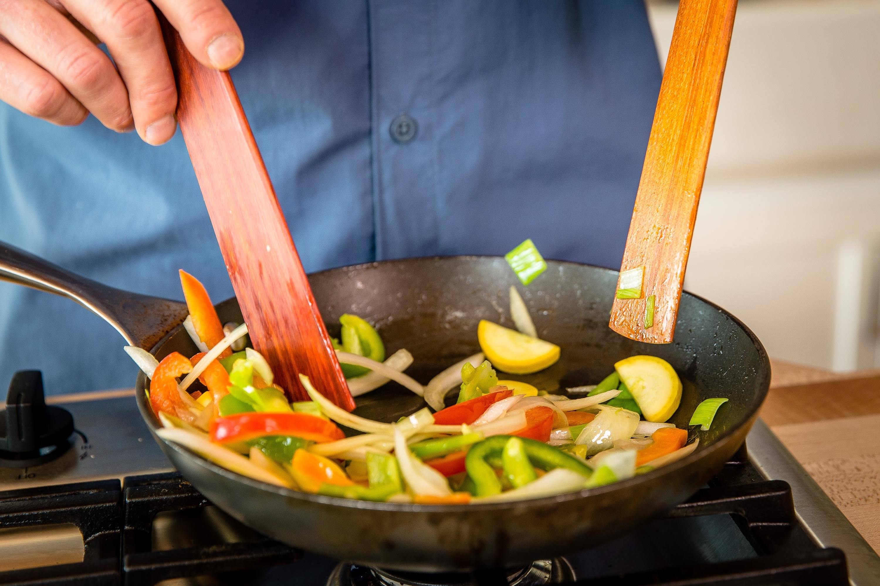 Nonstick Flat Bottom Saute Pan Set - 3 Piece Stainless Steel Cookware for Induction Stovetops - Perfect for Frying, Searing & Stir-Frying in Home Kitchens