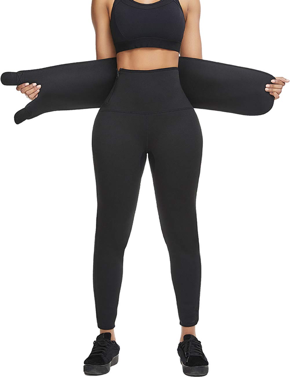 Women's Sauna Suit for Weight Loss - Sweat Top & Pants Set for Gym, Jogging, Fitness & Workouts | Hot Yoga, Running, Home Exercise & Detox