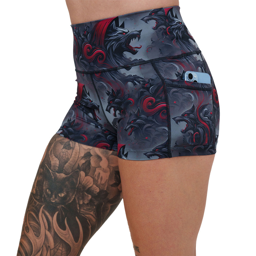 Big Bad Wolf Men's Athletic Shorts - Lightweight, Breathable & Comfortable for Running, Gym & Outdoor Activities