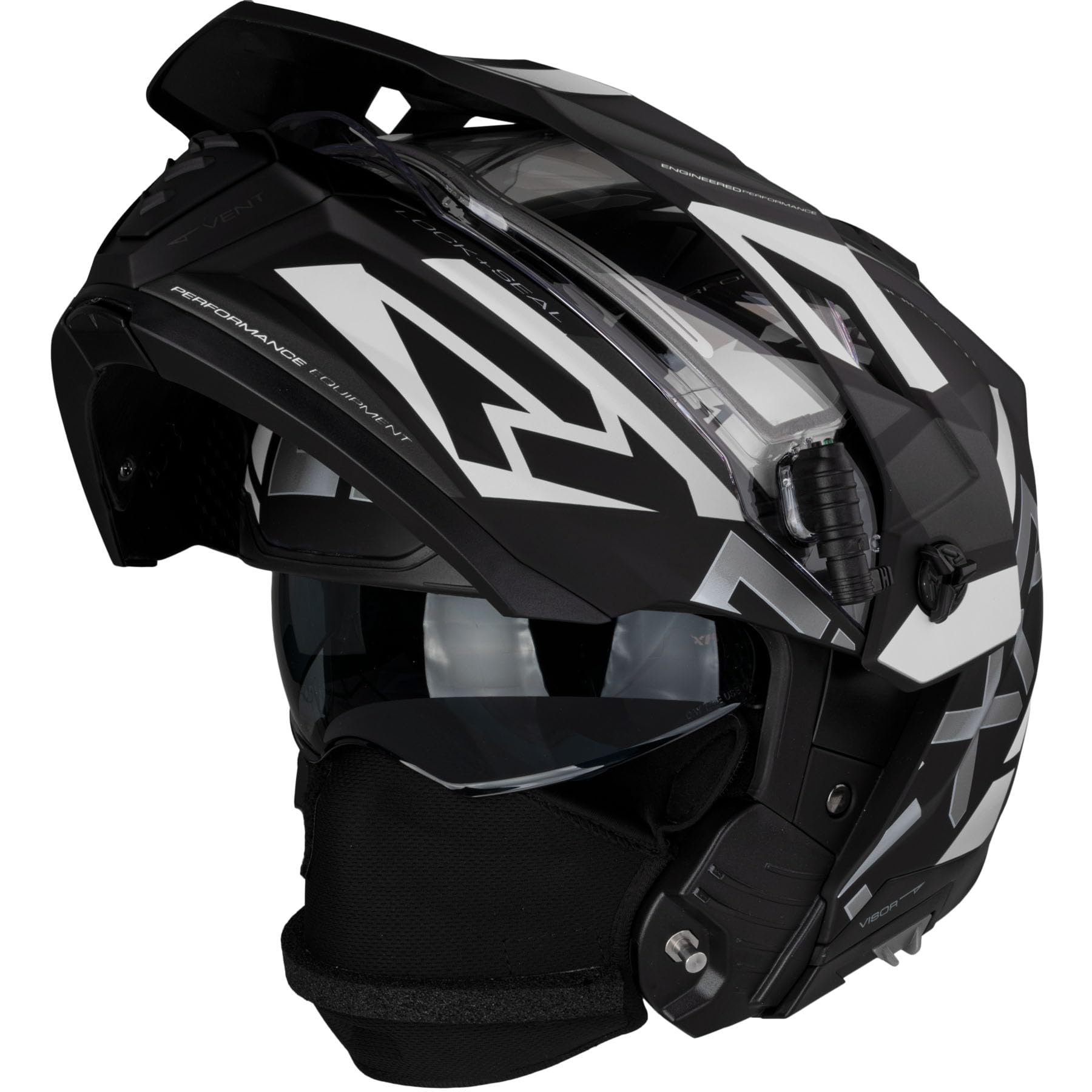 FXR Maverick X Motorcycle Helmet 2025 - Black & White Small - DOT Certified for Safety - Perfect for Street Biking & Racing