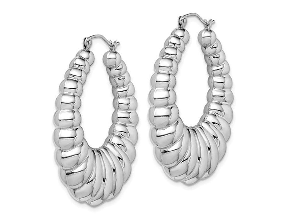 Sterling Silver Hoop Earrings for Women - Elegant & Durable Jewelry for Everyday Wear, Parties & Special Occasions