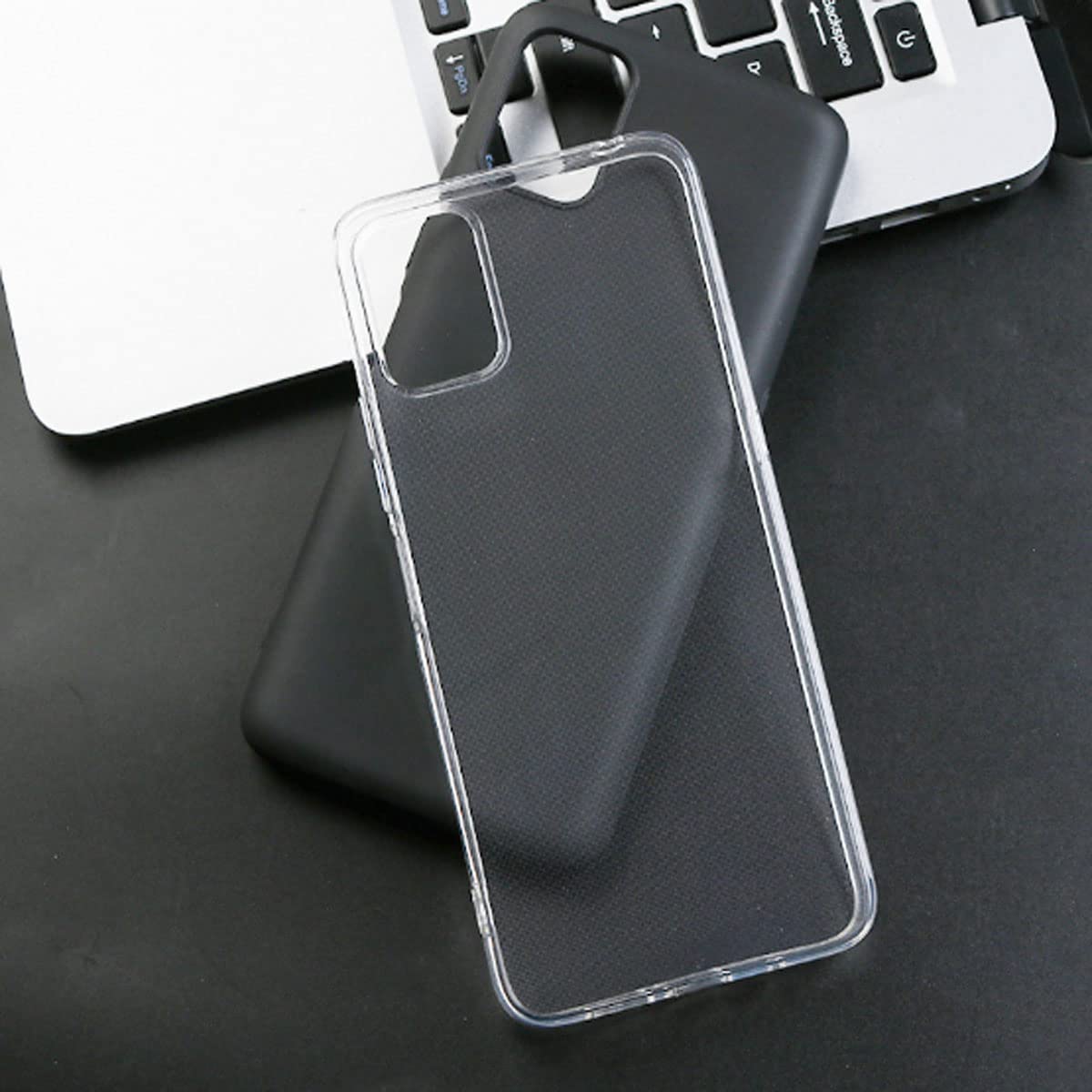 UMIDIGI A11S Case with Screen Protector - 3-in-1 Slim TPU Cover & 9H Tempered Glass for Daily Protection