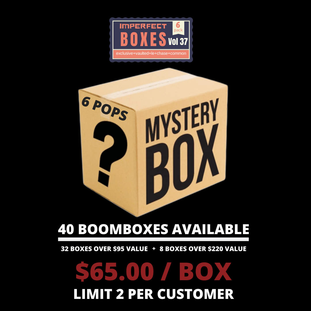 BoomLoot Imperfect Mystery Box - Volume 37 (Pack of 6) | Unboxing Surprise Gifts for Teens & Adults | Party Favors, Birthday Gifts & Collectibles