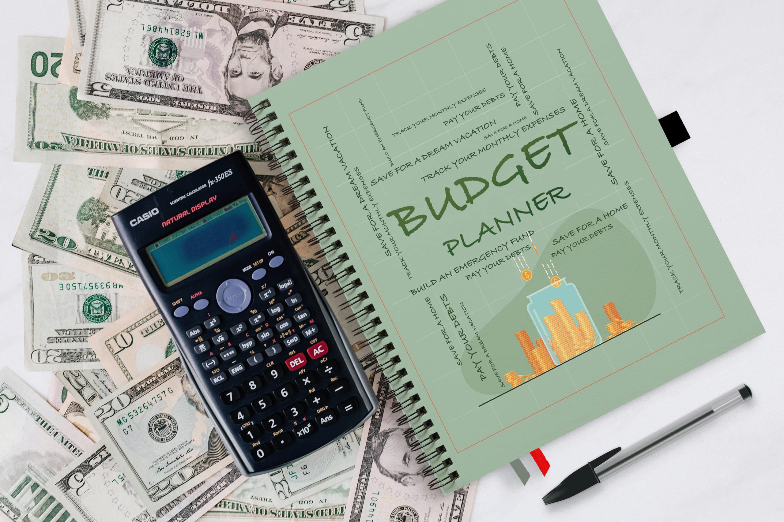 2025-2026 Budget Planner - Monthly & Weekly Financial Organizer with Expense Tracker | Manage Cash, Paychecks, Bills, Debts & Savings for Family Budgeting | Perfect for Emergency Funds & Retirement Planning