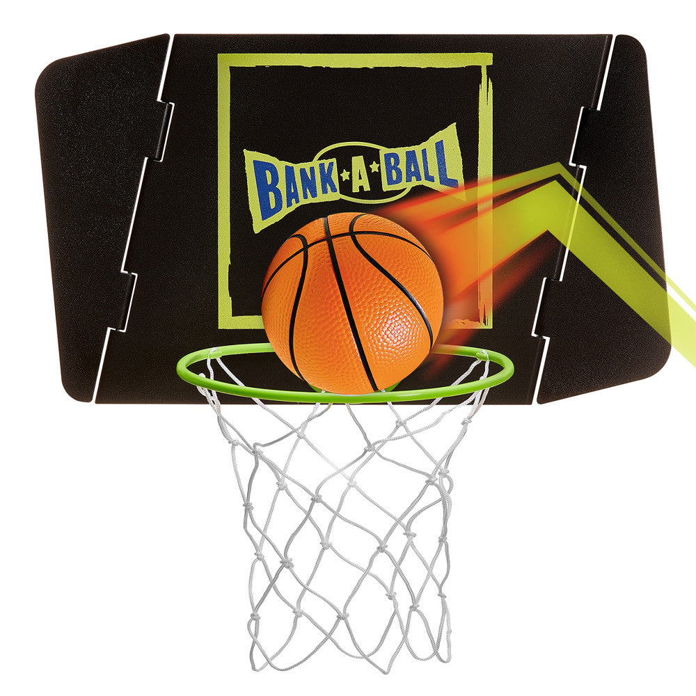 Adjustable Bank A Ball Basketball Game Set - Fun Trickshot & Skill Training for Kids & Adults - Perfect for Indoor & Outdoor Play, Backyard, Parties & Family Gatherings