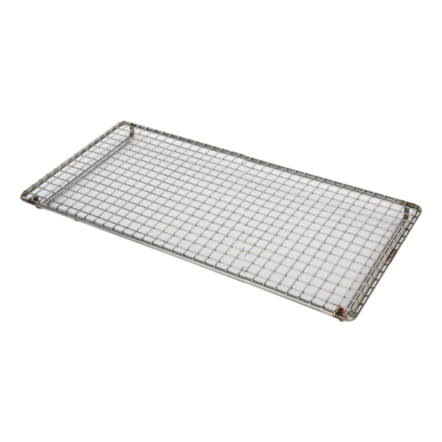 Premium Kasai Konro Grill Replacement Mesh - Medium Long Size for Japanese Charcoal Grilling - Perfect for Yakitori, Yakiniku & Outdoor BBQs
