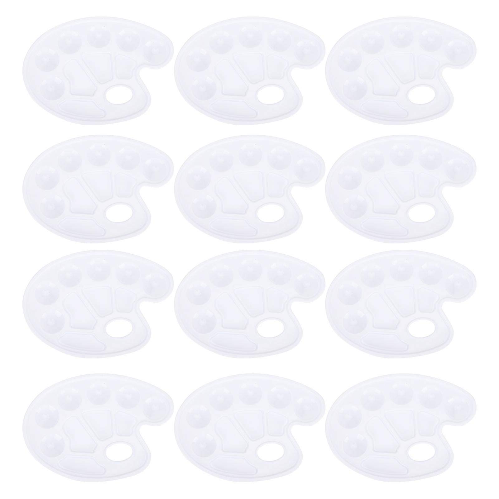 Professional Paint Palette Tray for Watercolor, Acrylic & Ceramic Art - Non-Slip Mixing Tray with Deep Wells for Artists, Hobbyists & DIY Projects - Perfect for Studio, Classroom & Home Painting Activities
