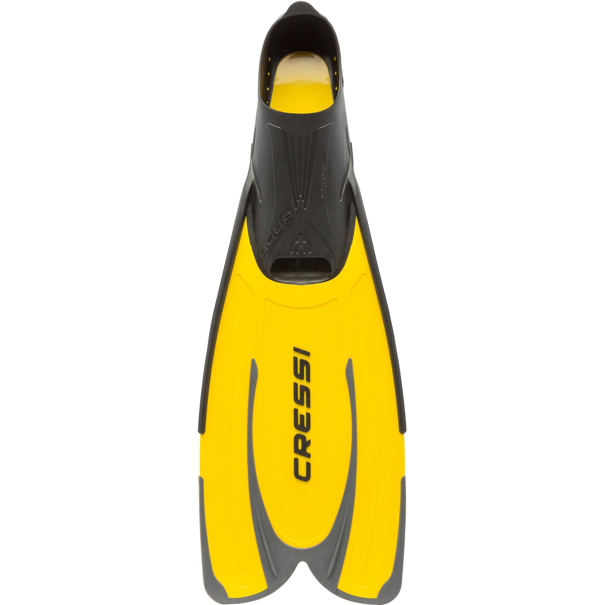 Cressi Agua Snorkeling Fins - Lightweight Swim Fins for Scuba Diving, Swimming & Beach Activities - Perfect for Travel & Water Sports