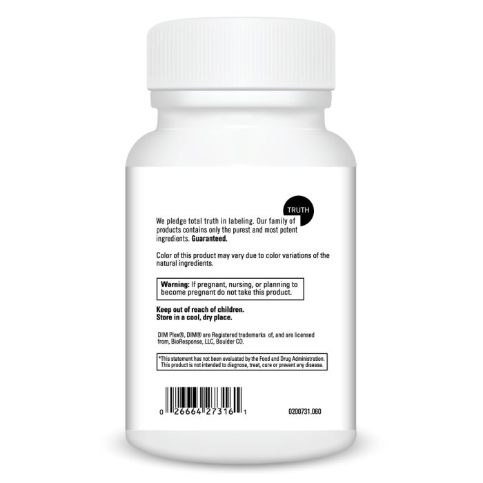 DaVinci Labs Dim Plex® - Premium DIM Supplement for Hormone Balance & Estrogen Metabolism - Supports Men's & Women's Wellness - Ideal for Fitness, Menopause & Prostate Health
