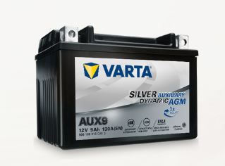 AUX9 12V Auxiliary Battery - Reliable Power Backup for Cars, Boats & RVs | Perfect for Emergency Power & Off-Grid Adventures