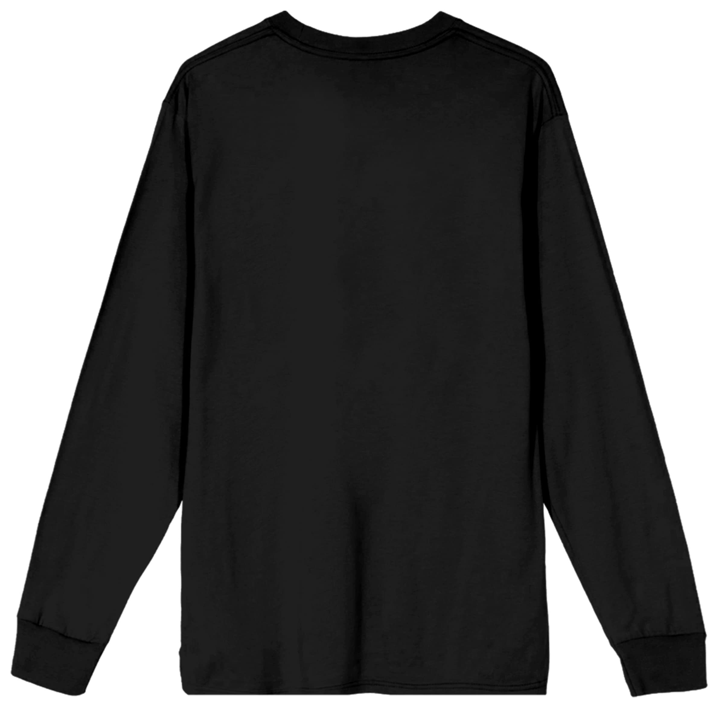 Cobra Kai Miyagi-Do Karate Logo Men's Black Long Sleeve T-Shirt | Official Merchandise | Karate Training & Casual Wear