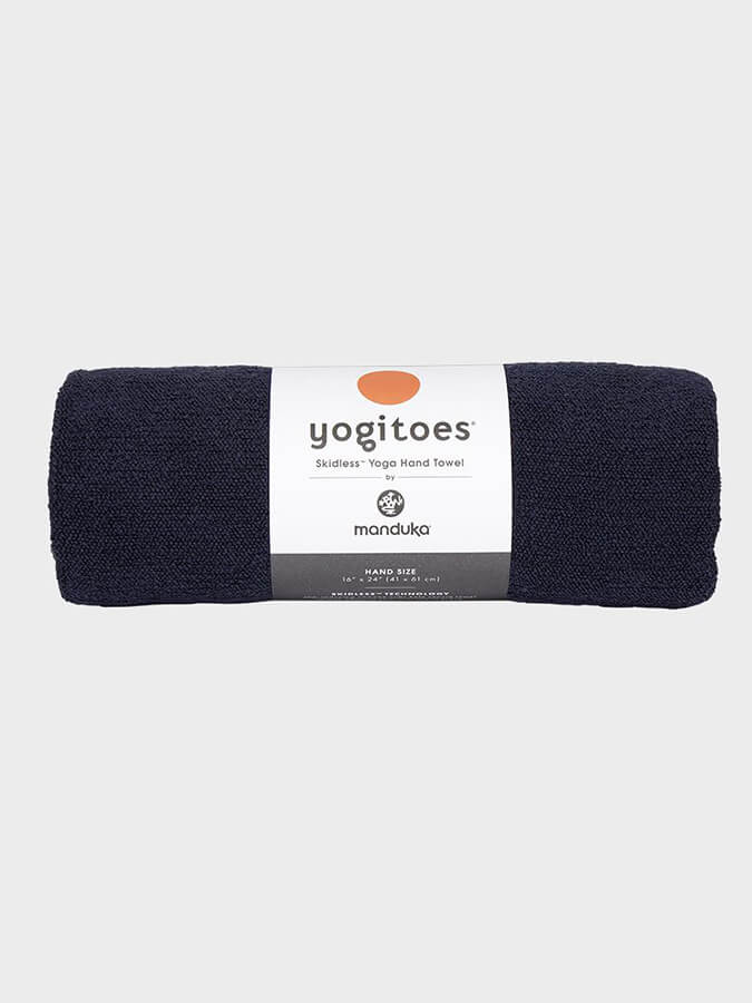 Manduka Yogitoes Yoga Hand Towels - Non-Slip, Absorbent & Eco-Friendly for Hot Yoga, Pilates & Workouts - Perfect for Grip & Sweat Control
