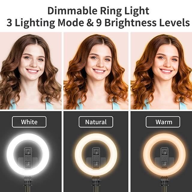 Google Pixel 3a XL Selfie Stick with Ring Light - Extendable Stand for Perfect Selfies