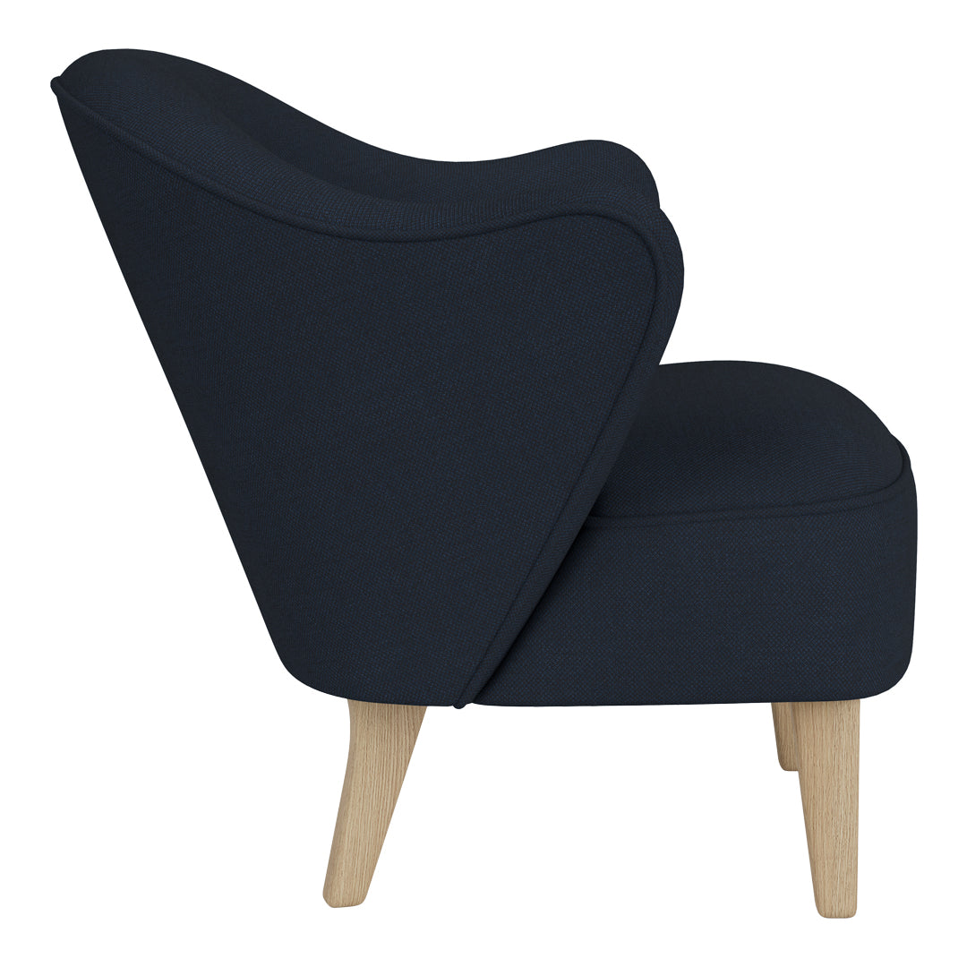 Ingeborg Lounge Chair - Modern Textile Upholstered Accent Chair for Living Room, Bedroom & Office - Comfortable Reading & Relaxation Chair with Soft Fabric & Stylish Design