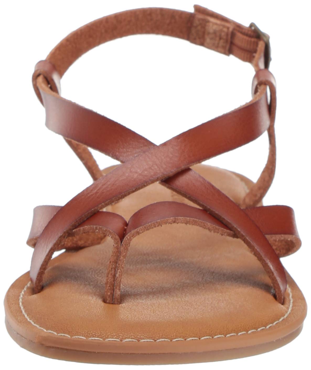Amazon Essentials Women's Casual Strappy Sandal - Comfortable Summer Flat Sandals for Women, Breathable Lightweight Beach Shoes | Perfect for Walking, Travel, and Outdoor Activities