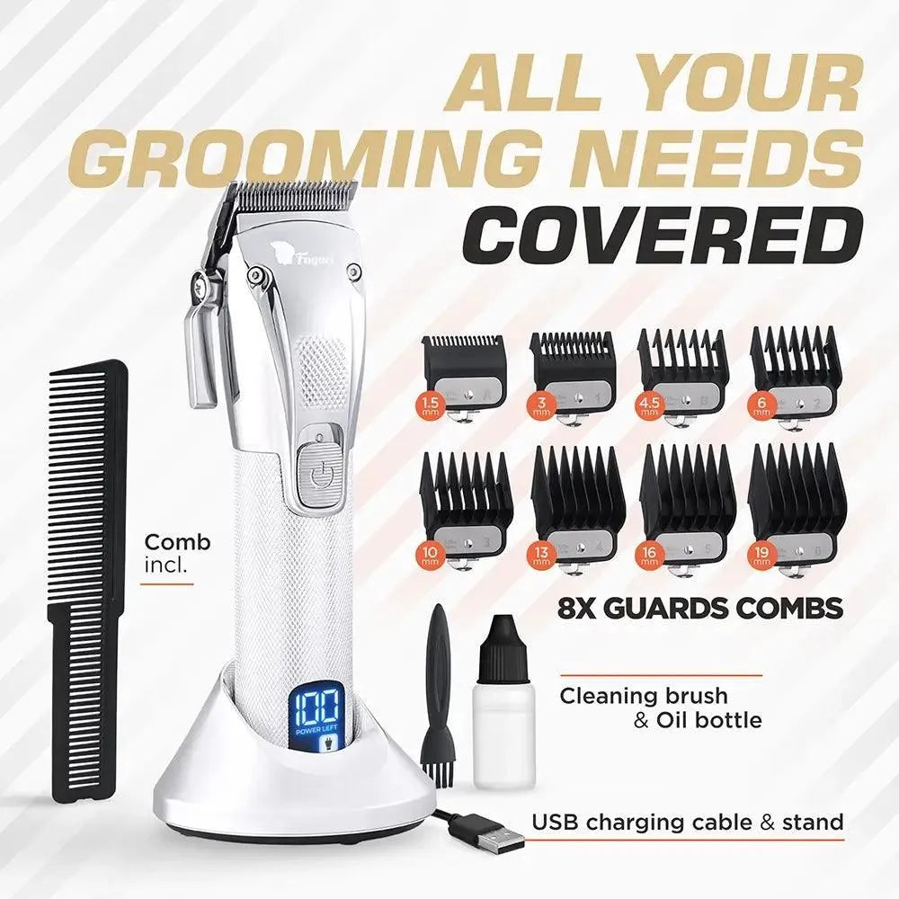 Professional Hair Clipper Set for Men & Women - Precise Trimming & Styling - Home & Salon Use - Perfect for DIY Haircuts, Beard Trimming & Grooming