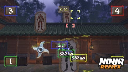 Ninja Reflex - Nintendo Wii (Renewed) - Fast-Paced Action Game for Family Fun & Reflex Training - Perfect for Parties & Kids' Skill Development