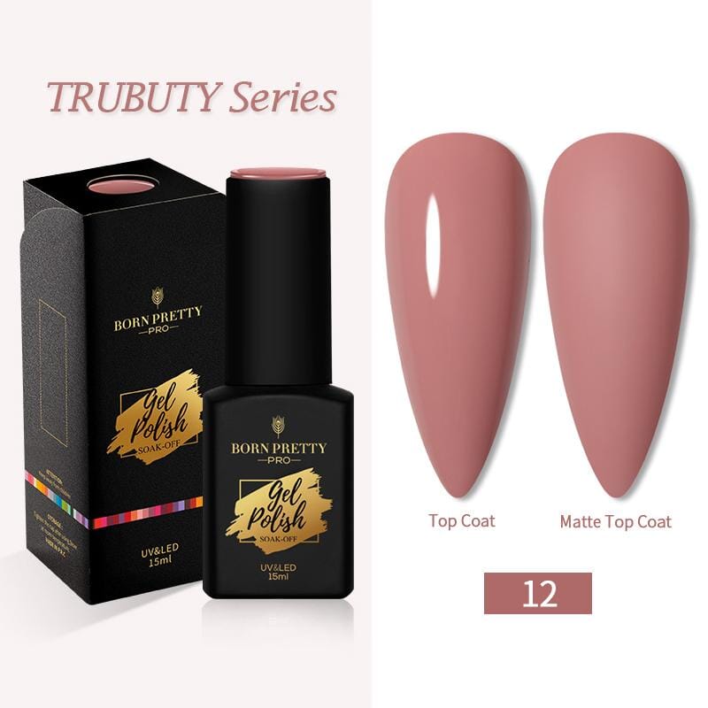 Trubuty Series Gel Polish 15ml - Long Lasting Nail Polish Kit for Salon & Home Manicure - Perfect for Nail Art, DIY Nails, and Professional Use