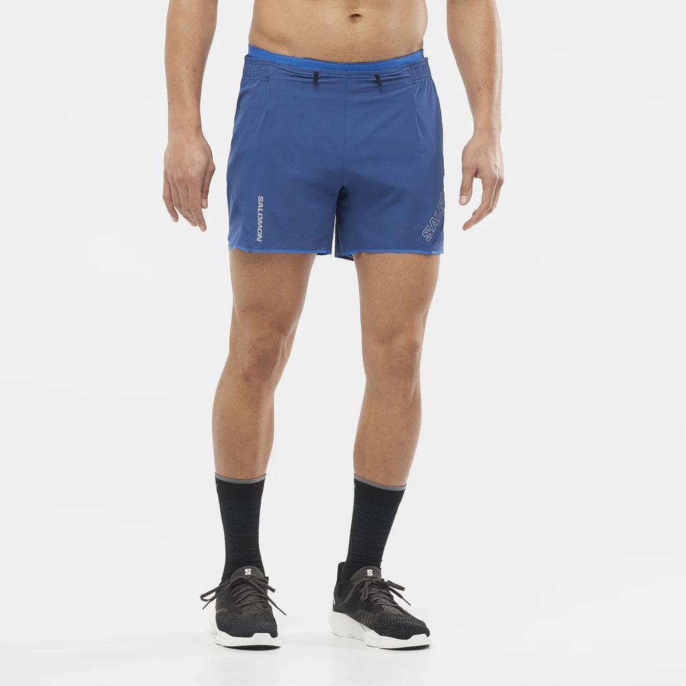 Salomon Men's Sense Aero 5 Running Shorts - Lightweight, Breathable & Quick-Dry for Trail Running & Outdoor Workouts