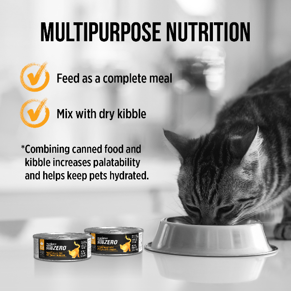 Nutrience SubZero Fraser Valley Pate Canned Cat Food - Grain-Free, High Protein Wet Cat Food for Adult Cats - Perfect for Picky Eaters & Indoor Cats