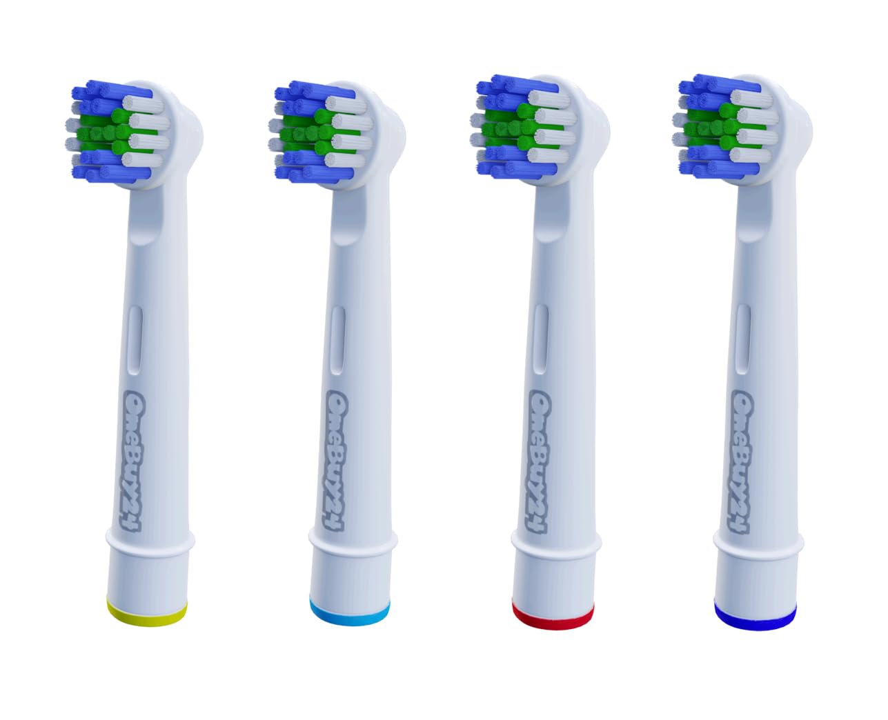 Oral-B Electric Toothbrush Replacement Heads - Compatible with Precision Clean, Vitality & Professional Care Models - 4 Pack - Perfect for Daily Oral Hygiene & Travel Use