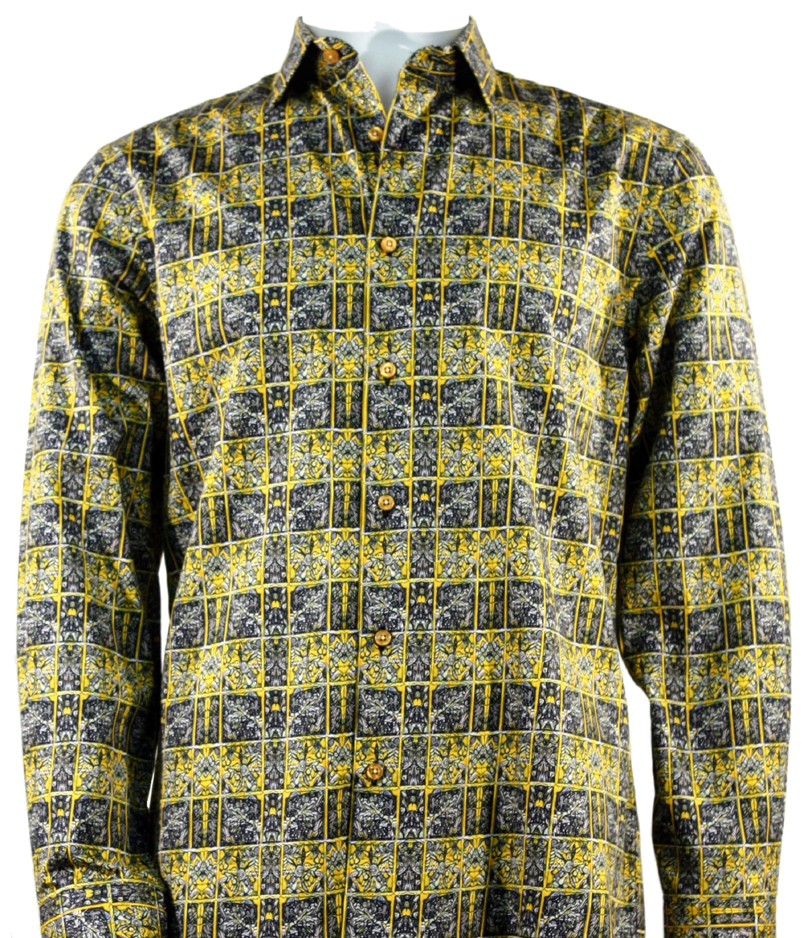 Stylish Cado Long Sleeve Yellow Shirt for Men & Women | Comfortable Casual Wear for Everyday Outfits & Office Attire