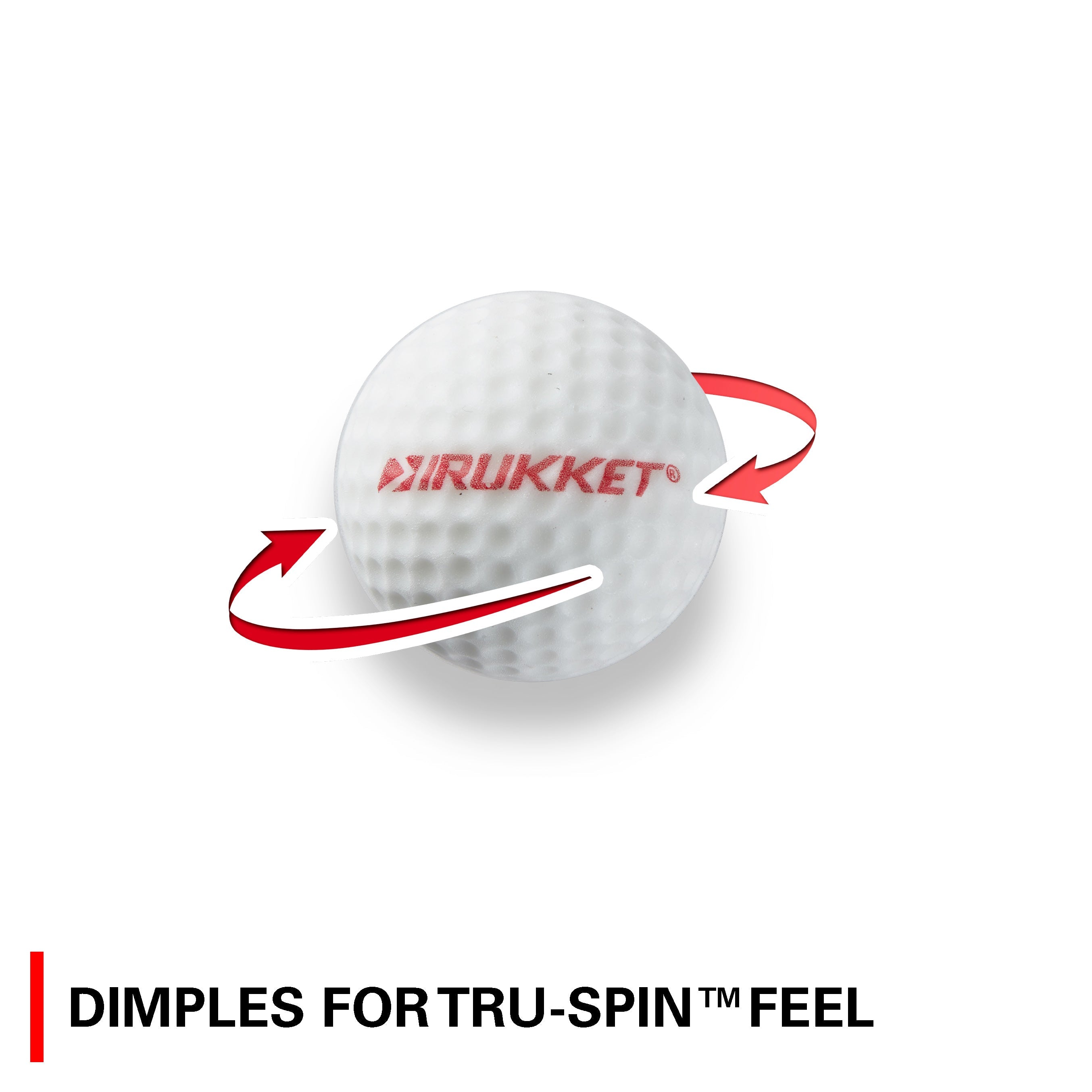 Tru Spin™ Foam Practice Golf Balls - Realistic Feel & Safe for Indoor/Outdoor Training - Perfect for Backyard, Driving Range & Home Golf Practice