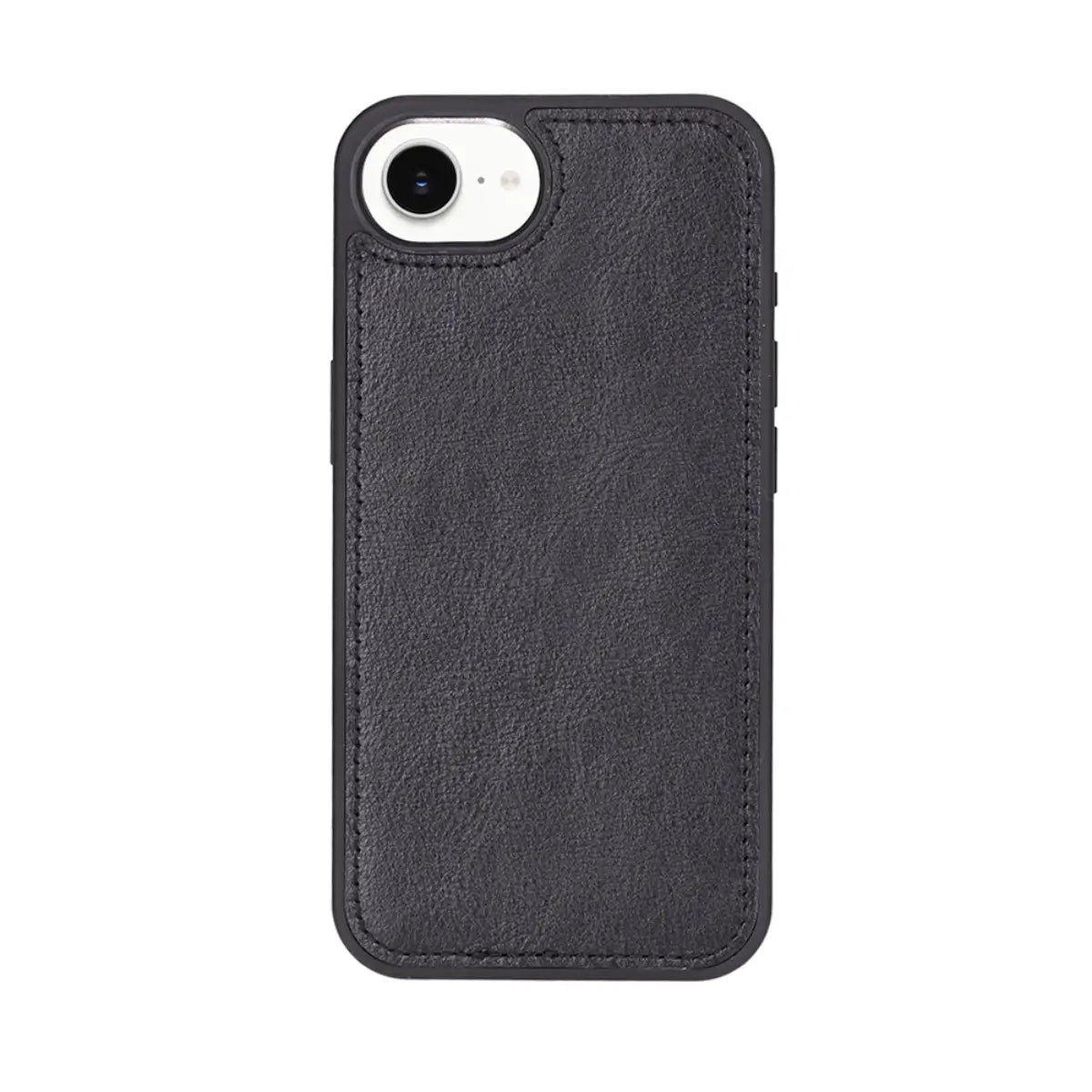 Premium Black Leather Wallet Case for iPhone 16e - Slim Protective Cover with Card Slots | Perfect for Everyday Use, Travel & Business Meetings