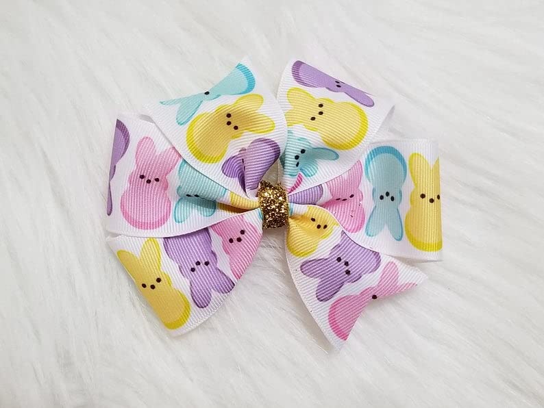 Personalized Easter Bunny Romper Outfit - Pink & Gold Baby Jumpsuit for Easter, Cake Smash, Photo Shoots & Spring Celebrations